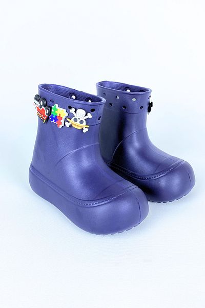 Zerenyus Navy Blue Παιδικές μπότες βροχής - Αδιάβροχες