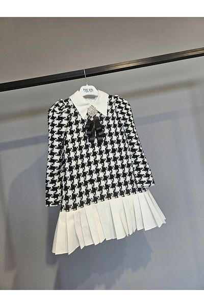 SCSTİL Pumpy Pilated Children's Gilet Dress