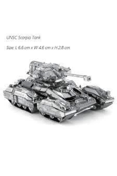 Genel Markalar AKREP SCORPİON TANK 3D Metal Maket Bulmaca Puzzle modeli kitleri DIY 14+ Yaş 102+ parça