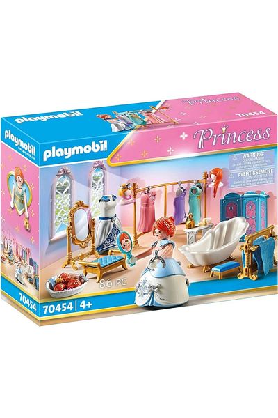 Playmobil 70454 Princess Castle Dressing Room, Magical World for Princes and Princesses, Fun, Y