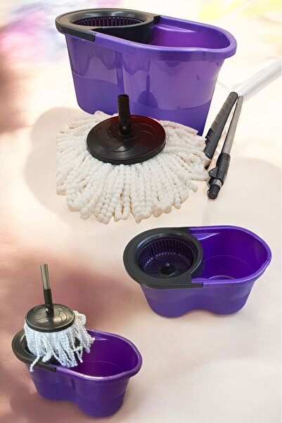 modalonga Yer Temizlik Paspas Mop Temizlik Kovası Seti Paspas 20 Litre