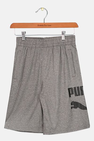 Puma Kids Boy Sportswear Fit Training Short, Grey