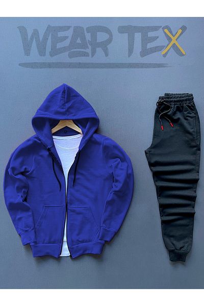 WEARTEX 3-Piece Unisex Jacket - T-Shirt - Tracksuit Set