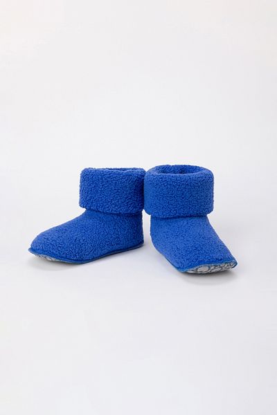 Woody Velsoft Booties-Boo 875 Blue