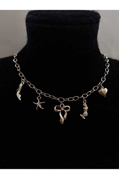 Crosswonder سحر Mermaidcore - قلادة سلسلة نمط Y2K