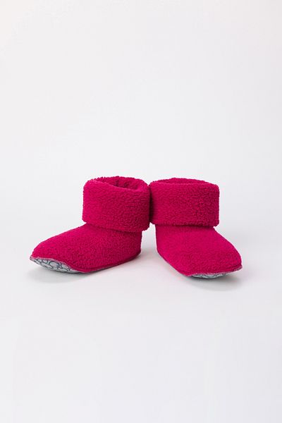 Woody Velsoft Booties-Boo - 357 Plum Model