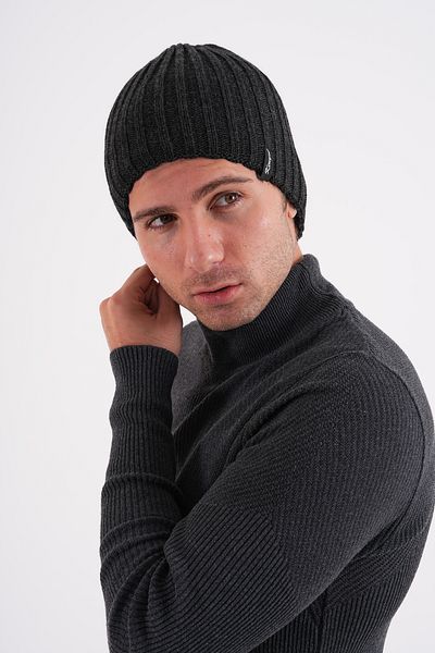 Ritagarcia Men's Ribbed Unfolded Beret
