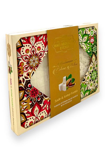 şekerci hacı abdullah efendi Kastamonu Pull Halva Plain Pistachio 520g