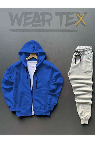 WEARTEX 3-Piece Unisex Jacket - T-Shirt - Tracksuit Set