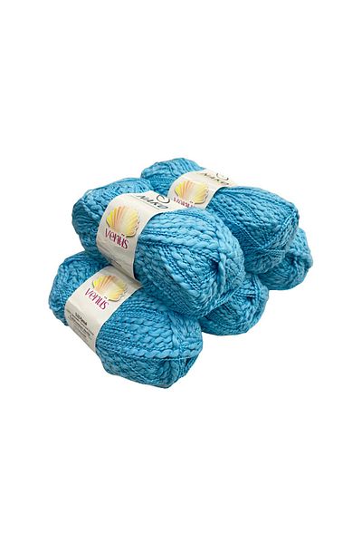 NAKO İ520 - 250 Gr. Venus Blue (TOTAL 5 bucăți) (CULOARE 10551)