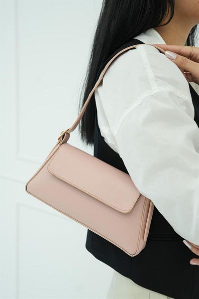 Madamra Powder Women's Simple Design Covered Shoulder Bag