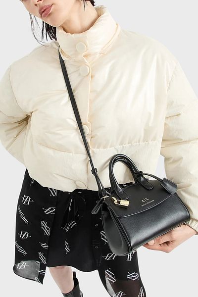 Armani Exchange Logo Bag with Shoulder Strap - Removable, Bag 949163   4F779 00020