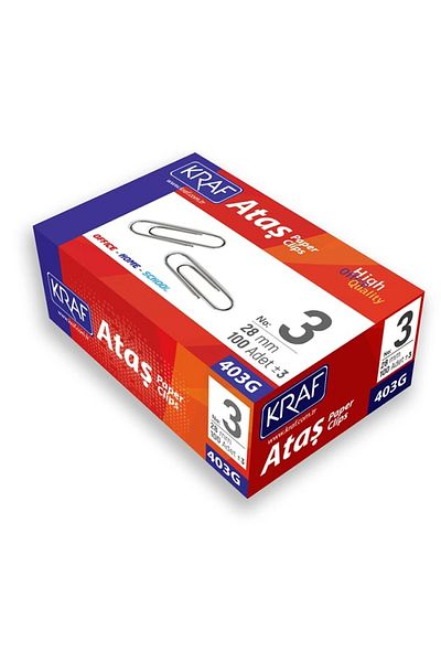 KRAF Paper Clip No:3 403g