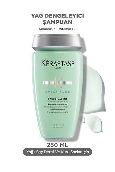 Kerastase Specifique Bain Divalent Anti-Oil Shampoo 250 ml