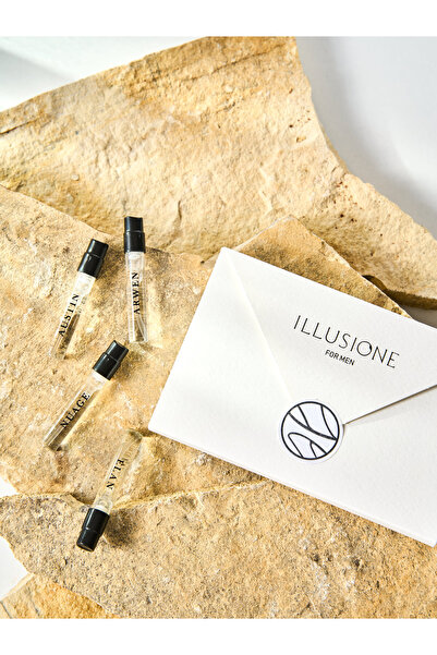 ILLUSIONE FRAGRANCE Erkek Parfüm Deneme Seti 4x2 8ml