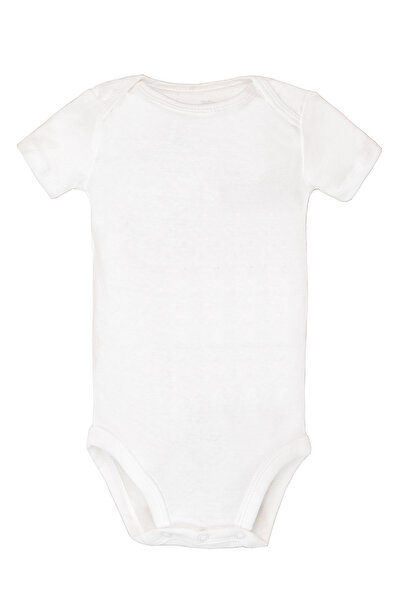 Carter's White Baby Bodysuit - Pack of 5, Short Sleeve
