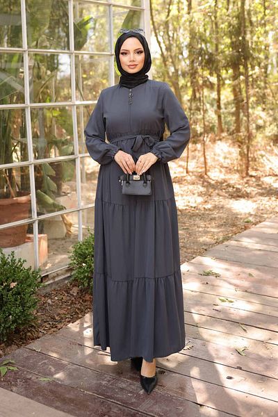 Moda Hayme 3-Layer Gathered Medina Ferace Silk