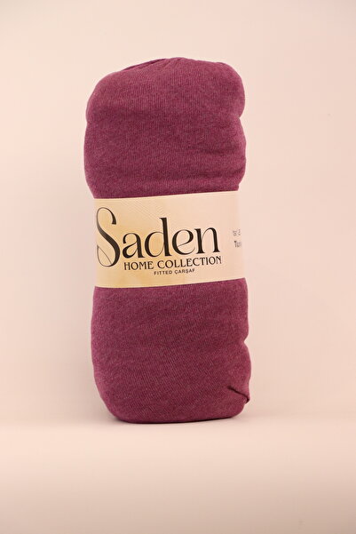 SAADEN EV TEKSTİL ملاءة سرير مطاطية من القطن