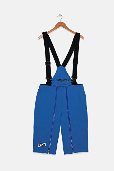 FILA Kids Boys Double Zipper Front Pants, Bright Blue