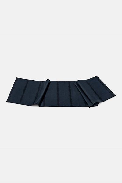 Tchibo Table Runner Batik Stripes 40 X 180 Cm, Navy Blue