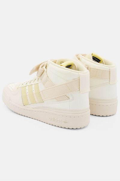 Adidas Originals Beige Men's Sports Shoes - Forum Mid Parley Lace-Up