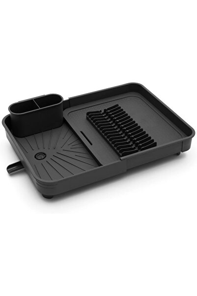 Mutfak Köşesi Retractable Sliding Dish Rack, Dish Basket - Anthracite