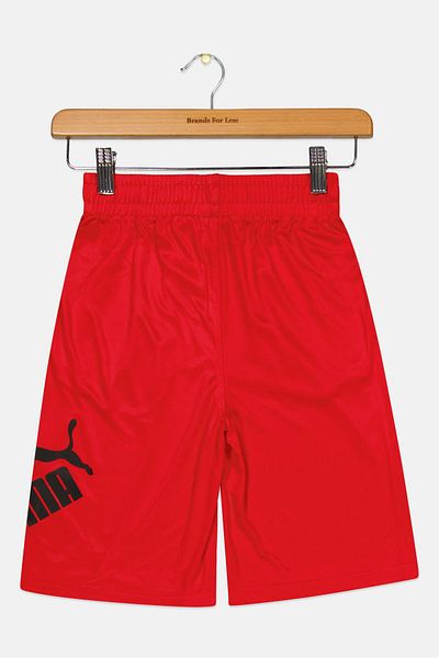 Puma Kids Boy Sportswear Fit Training Short, Red