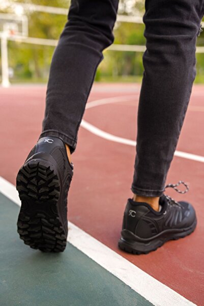 Riccon Siyah Unisex 3d Rubber Trekking Ayakkabı 00128060