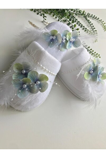 ALAZ TASARIM HOBİ Lohusa Crown Slippers Set