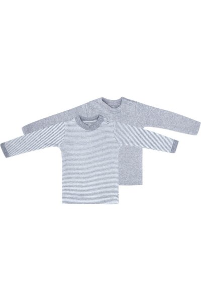 Uygun Bebe 2 Pack Cotton Premature Baby Long Sleeve Top