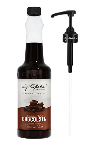 By Tüfekçi Şekersiz Fındık Kahve Şurubu 750 ML | Doğal Aroma | Sugar Free | 0...