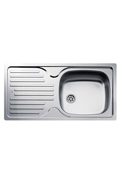 Teka Infant 45 Mikro Keten Yüzey Tek Gözlü Sol Damlalıklı Eviye (40109762)