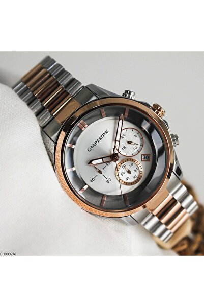 Chaperone CH000976 Çelik Kordonlu Erkek Kol Saati