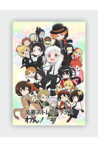 fırsatlar diyarı Bungou Stray Dogs Wan!- Bungou Sokak Köpekleri Anime Hd Mang...