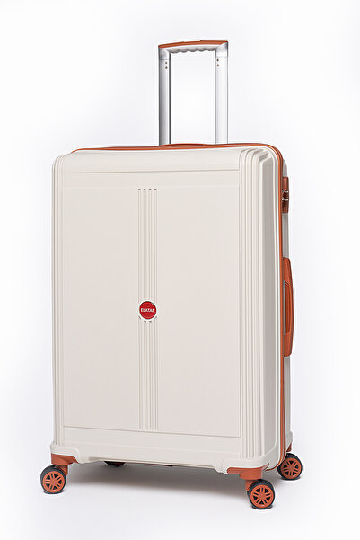 ELATAE Premium Polipropilen Büyük Boy Kırılmaz Valiz V303