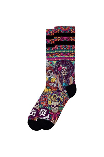 American Socks جوارب Dia de Lm متوسطة عالية Sg