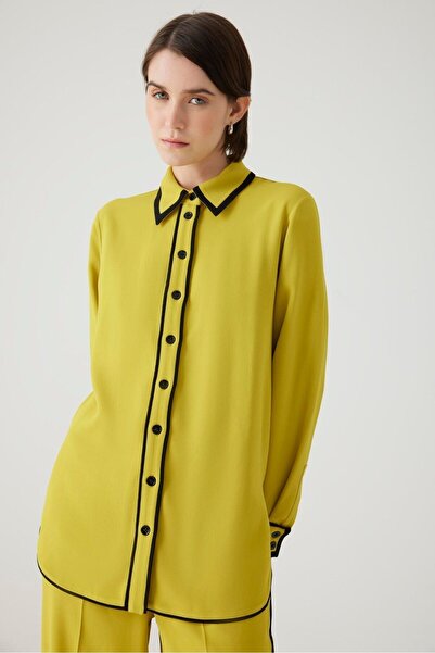 Exquise Kol Detaylı Regular Gömlek