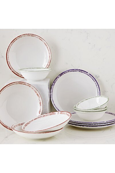 Mudo Home FINE DINE PORSELEN YEMEK TAKIMI -COLORS