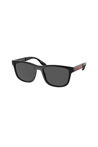 Prada Linea Rossa Man Square Sunglasses- Ps 04xs - Lense Size:54mm - Black