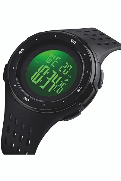 Skmei Alarmlı, Kronometreli, Led Işıklı Gri Kadranlı Erkek Kol Saati