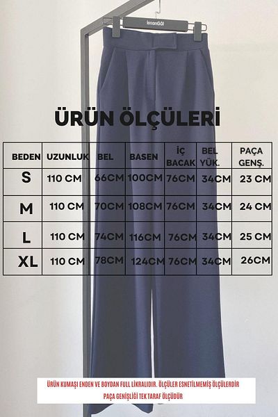 İstangül Butik Pantaloni complet din Lycra Velcro