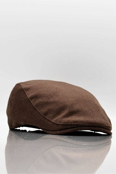 Külah Woolen Cap Brown Winter Hat