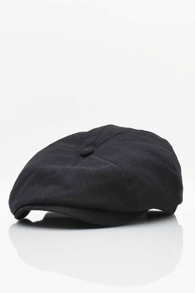 Külah Black British Style London Summer Cap Hat