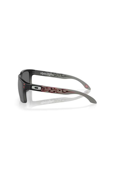 Oakley نظارات شمسية مربعة للرجال - Oo 9102 - مقاس العدسة: 55 مم - لون أسود باهت