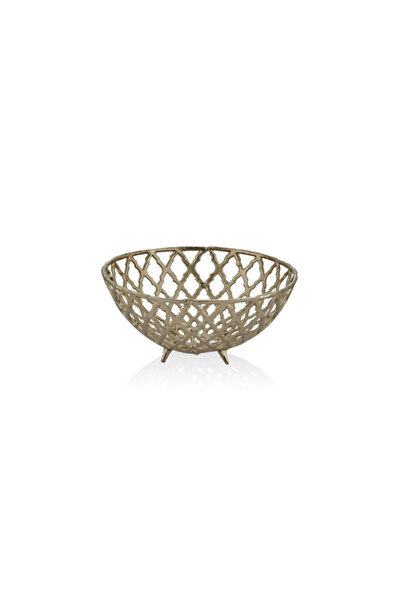 Erden Home Design GOLD DEKORATİF DÖKÜM KASE