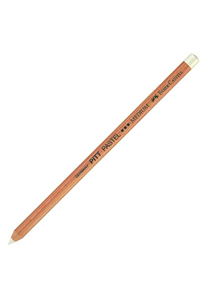Faber Castell قلم تلوين أحادي اللون من بيت باستيل أبيض متوسط / 101