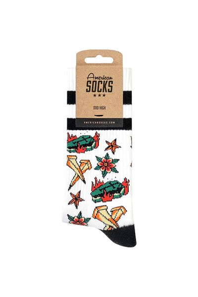 American Socks Κάλτσες Coffin Mid High