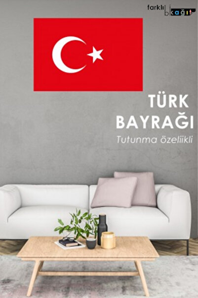 Farklı Bi Kağıt Kendi Kendine Tutunma Özellikli Statik Akıllı Kağıt Türk Bayr...