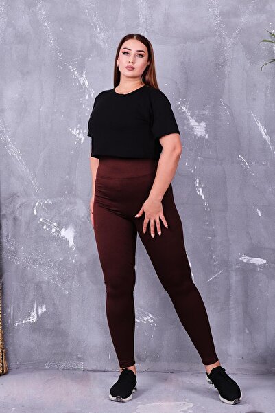 Siyezen Plus Size Ribbed High Waist Recovery Leggings