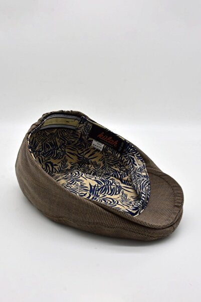 Külah London Textured Men's Hat - Copper Flat Cap